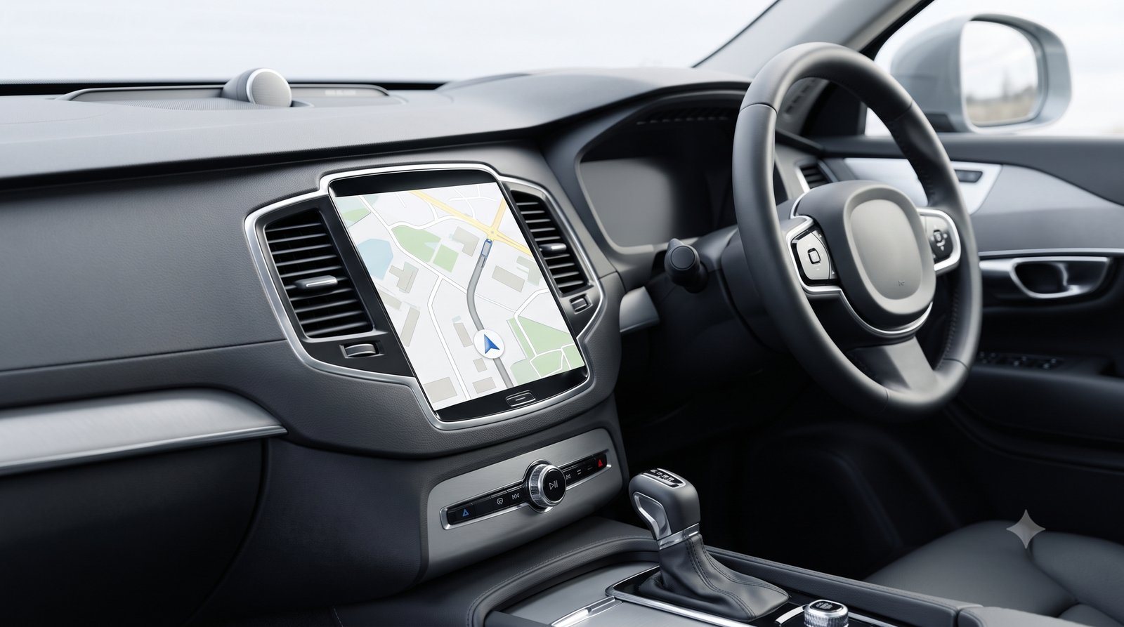 Central multimídia com CarPlay
