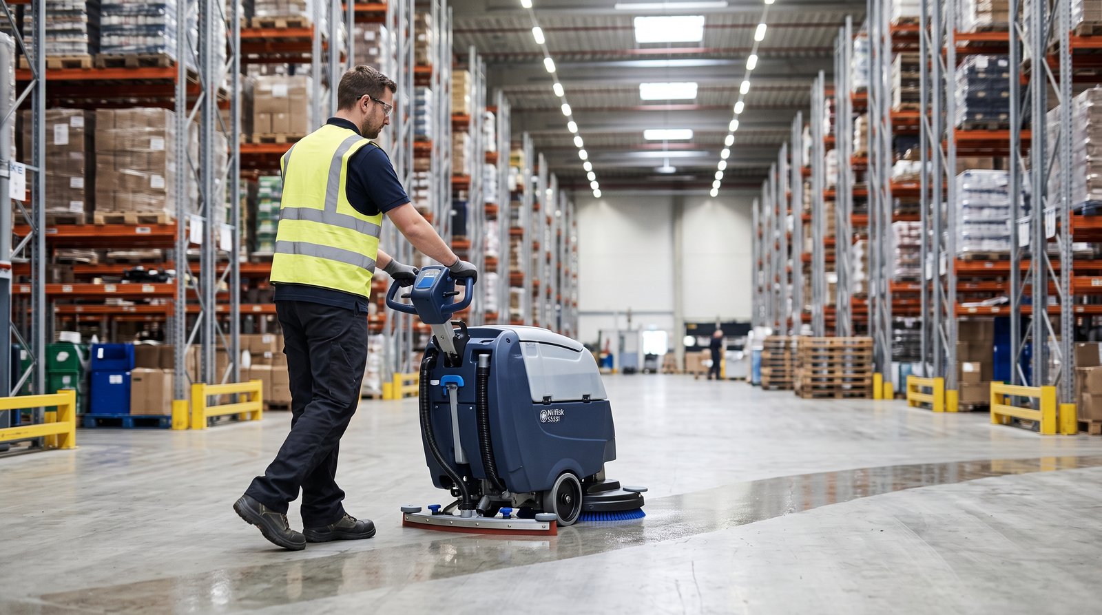 Nobody buys a floor scrubber. They buy the hour it hands back to the shift