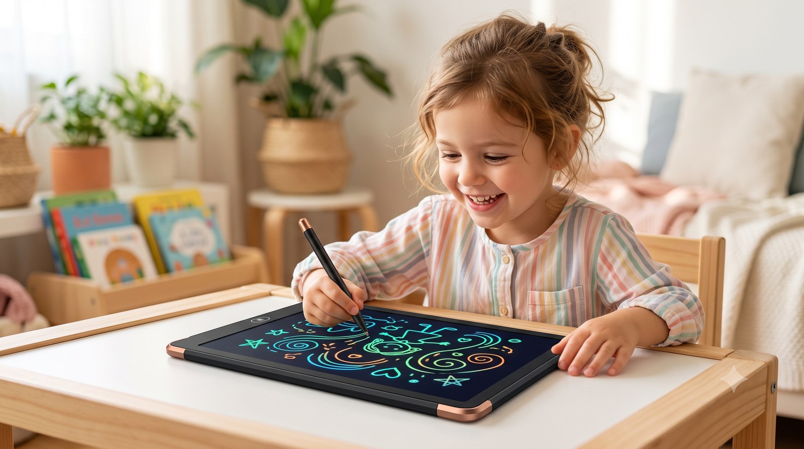 Lousa mágica LCD infantil